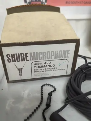 New | in-Stock SHURE 420 Commercial Audio/Visual Equipment Ohio US | Surplus Asset Holdings #1505187