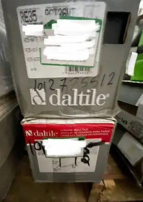 Daltile Restore Matte Black 3x6 Ceramic Wall Tile - 2 Boxes (Backsplash/Wall Use)