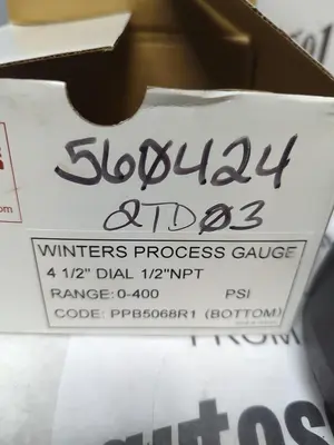 New | in-Stock WINTERS PPB5068R1 Universal Pressure Meters Ohio US | Surplus Asset Holdings #1246359