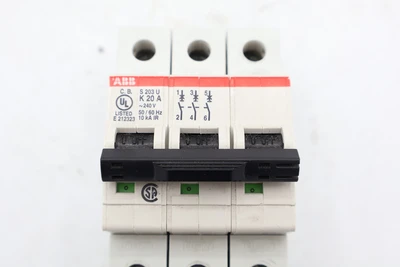 USED ABB S203U-K20 A