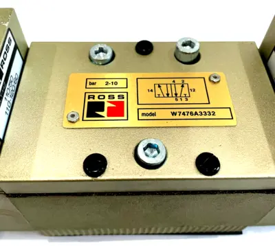 NEW ROSS CONTROLS W7476A3332 SOLENOID VALVE W7476A3332Z