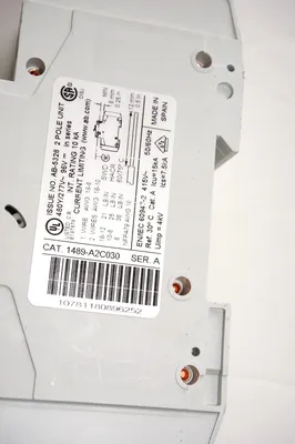 USED ALLEN BRADLEY 1489-A2C-030 CIRCUIT BREAKER 1489A2C030