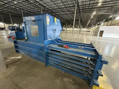 USED BALEMASTER 1772-AO WIDE MOUTH CLOSED DOOR BALER