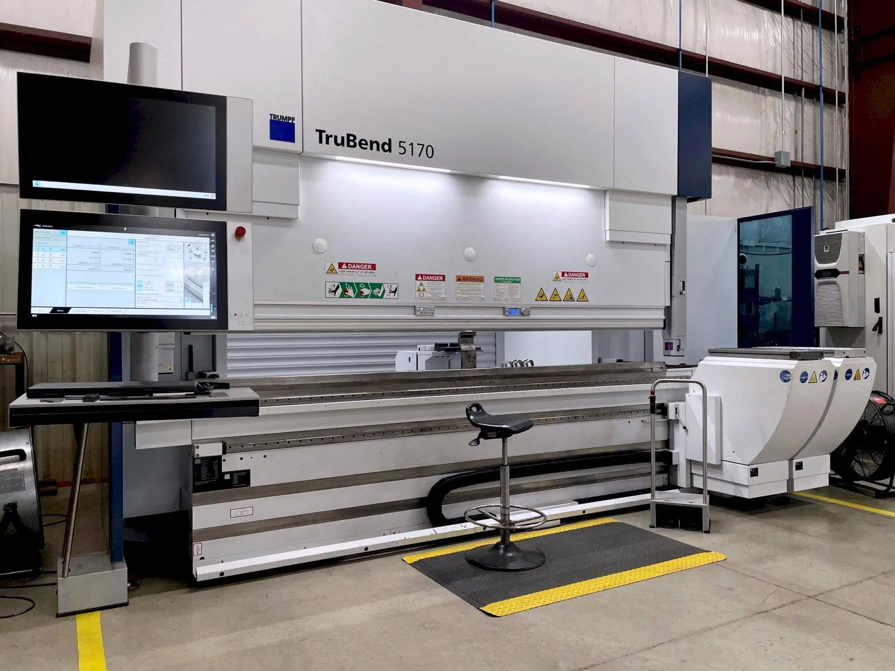 Used 2018 TRUMPF TRUBEND 5170 Press Brakes Illinois US | Machine Factory Outlet #1264174