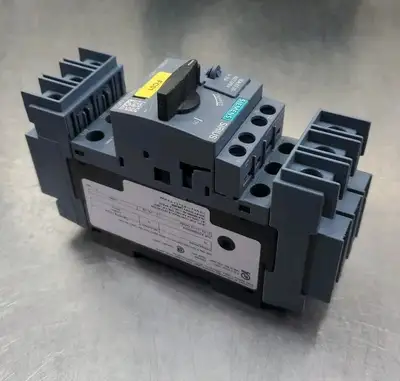 Used Siemens 3RV2711-4AD10 SIRIUS Circuit Breaker Motor Starter Circuit Breakers South Carolina US | Palmetto Automation #1153012