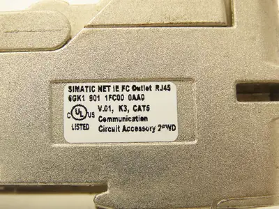 Siemens 6GK1901-1FC00-0AA0 Accessory Cabling Kit RJ45 Outlet