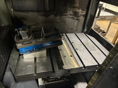 2010 Hwacheon Vesta 610D Vertical Machining Center with Pallet Changer