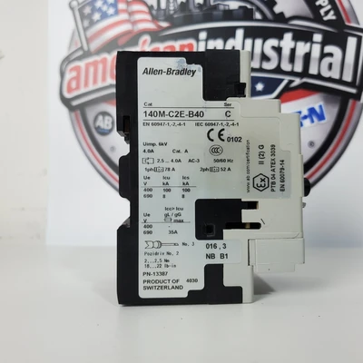 Used Allen-Bradley 140M-C2E-B40 Misc Industrial Equipment California US | American Industrial Supply Co. #1377048