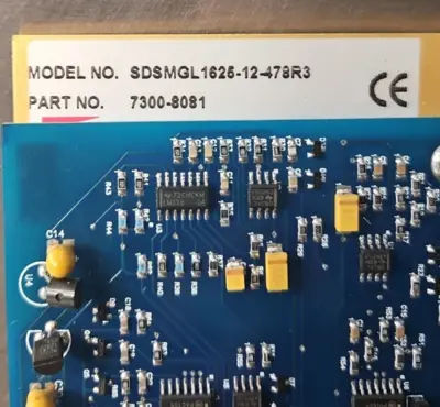 Servo Dynamics SDSMGL 1625-12-478R3 Drive Card (BIN423)