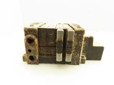 SMC VVQ2000-10A-1 VQ2401-51 Pneumatic Solenoid Valve 4-Station Manifold Block