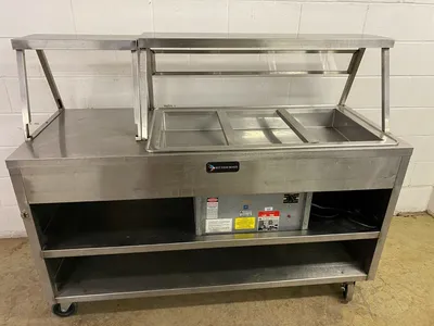 152-0381 Atlas Self Contained Cold Food Salad Bar Buffet