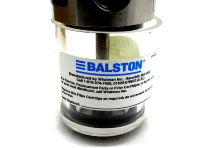 NEW BALSTON 33G 1/2 HOUSING FILTER W/LOOSE GUARD 33G12