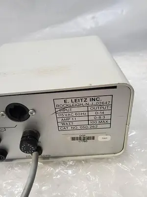 LEITZ 050-262 LEICA MICROSCOPE POWER SUPPLY