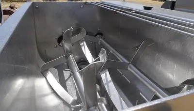 Mixer, Paddle, 15 CF, S/st, Dual Shaft, Meat, Grinder #S743053