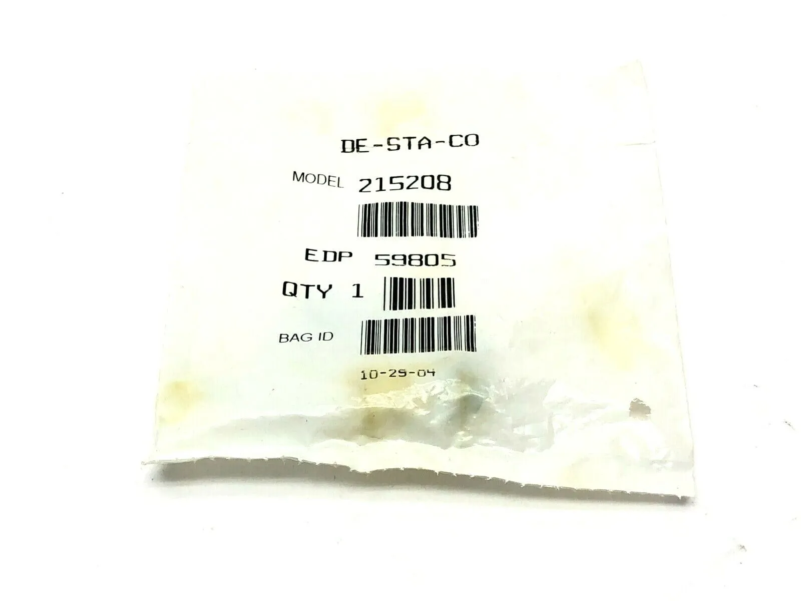 Destaco 215208 Flat-Tip Bonded Neoprene Spindle - New