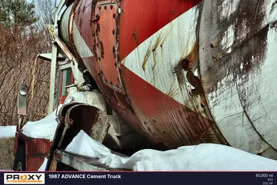 Used 1987 ADVANCE CEMENT TRUCK Concrete Mixer Trucks Pennsylvania US | Proxy Equipment #1383015