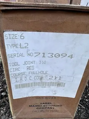 USED VAREL MANUFACTURING L2