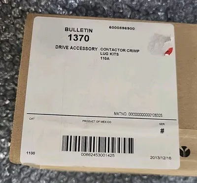 Allen Bradley Bulletin 1370 Drive Acessory Contactor Crimp Lug Kits Loc4D1