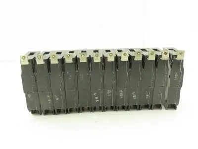 General Electric TEY120 Circuit Breaker Single Pole 277VAC 125VDC 20A Lot of 12