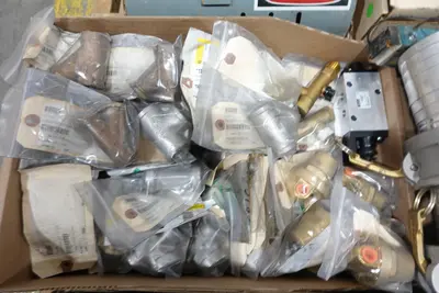 2 PALLETS OF ASSORTED VALVES, PARTS AND ACCESSORIES
