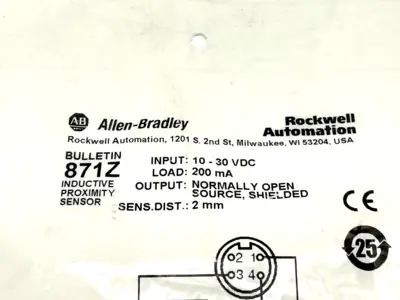 New | in-Stock Allen-Bradley 871Z-DW2NP12-D4 Proximity Sensors Michigan US | Maverick Industrial Sales #1421833