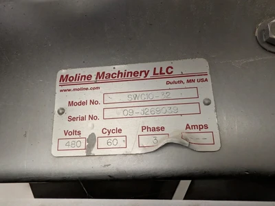 2009 Moline Sheeting Line