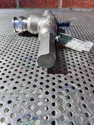 USED CHALMERS & KUBECK 19226LCO PRESSURE RELIEF VALVE 70 PSI, 1" SANITARY FITTING