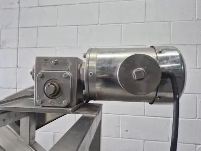 Incline Conveyor with Hopper