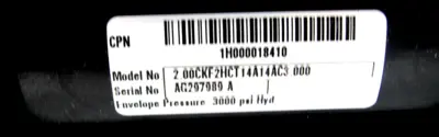NEW PARKER 2.00 CKF2HCT14A14AC 3.000 CYLINDER 1H000018410 200CKF2HCT14A14AC3000