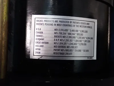 Used 2015 HASKEL AWB32 Pumps Ohio US | HGR 24 #912453