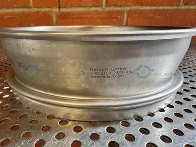 Used RETSCH SIEVE FRAME AND SCREEN, 8" DIAMETER X 2" DEEP, 45UM MESH SIZE Sieves & Sieve Shakers California US | Equipment Lab #1461705