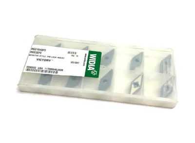 NEW WIDIA VICTORY™ FINISHING SHARP TURNING INSERT VNGG160408FS
