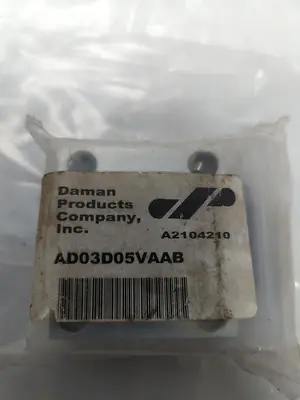 New | in-Stock DAMAN AD03D05VAAB Pump & Valve Parts Ohio US | Surplus Asset Holdings #1237905