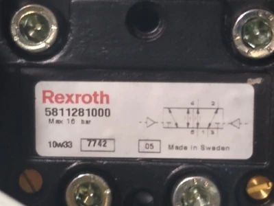 USED Bosch/Rexroth 1825503287+  0820019980 +  581100000-