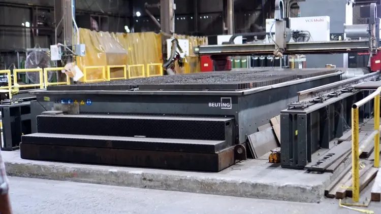 Used 2013 Voortman VCS MULTI 2500 Structural Steel Burning Systems Texas US | Machine Tool Bids #1184809