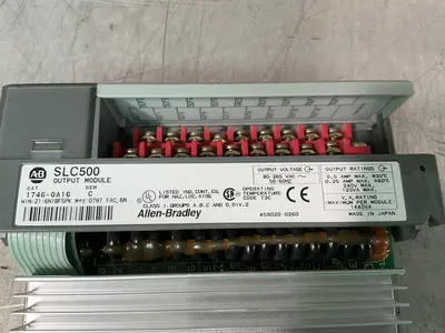 Used ALLENBRADLEY 1746OA16 PLC Input & Output Ohio US | HGR 24 #1507696