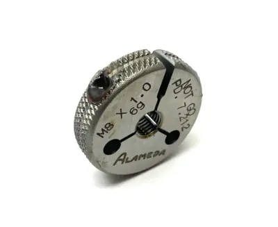 New | in-Stock ALAMEDA M8 X 1.0-6G THREADED RING GAUGE NOT GO PD 7.212 Pin & Plug Gages Michigan US | Maverick Industrial Sales #1123040