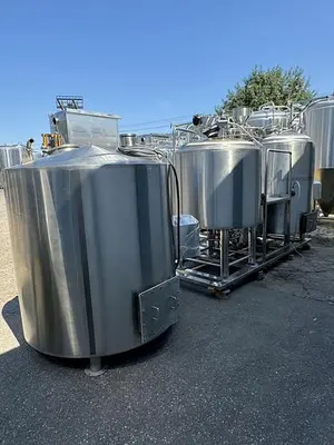 Used 5bbl Direct Fired Brewhouse