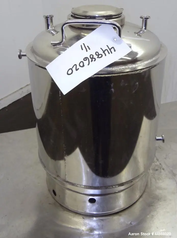 Used Alloy Products 20-Liter Reactor – 316L Stainless Steel, Vertical | Small-Scale Precision Reactor for Industrial & Laboratory Applications