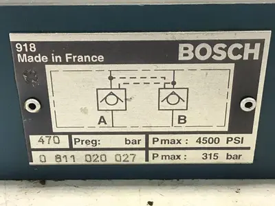 USED BOSCH 0 811 020 027