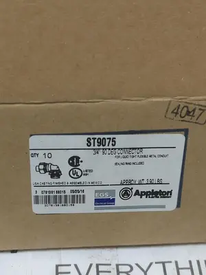 New | in-Stock APPLETON ELECTRIC ST9075 Miscellaneous Equipment (Electrical & Power) | Surplus Asset Holdings #1194953