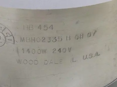 NEW TEMPCO MBH02335 B 08 07