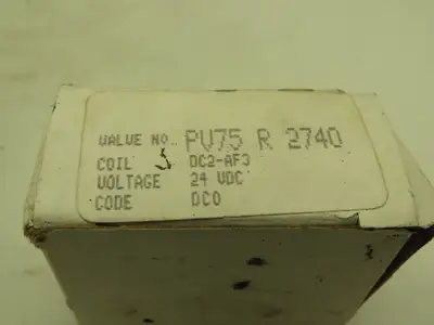 Honeywell Skinner PV75R2740 Valve Solenoid 24VDC 7 PSI Lot of 3