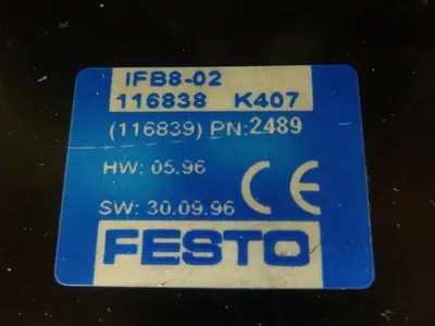 USED FESTO IFB8-02