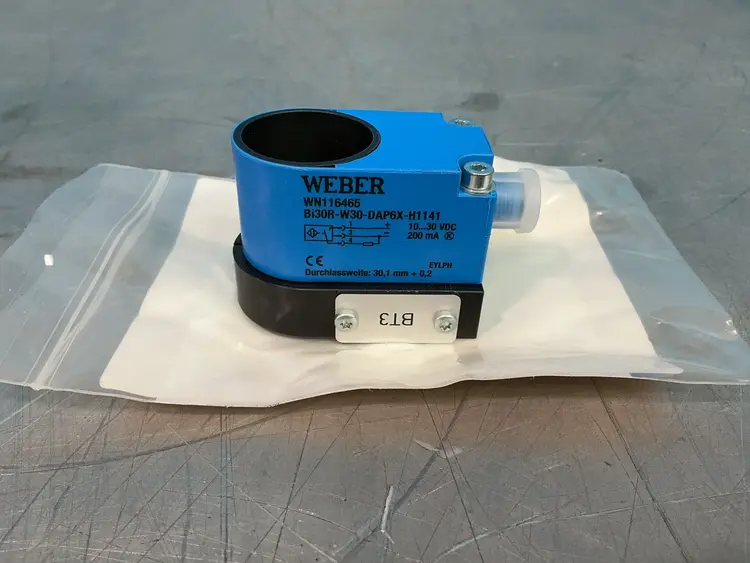 Used WEBER BI30RW30DAP6XH1141 Proximity Sensors Ohio US | HGR 24 #1549965