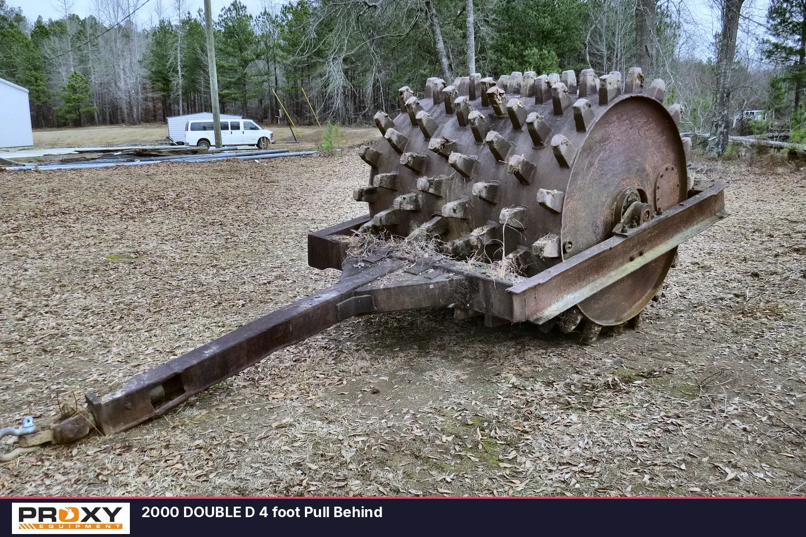 Used 2000 DOUBLE D 4 FOOT PULL BEHIND Trench Rollers Alabama US | Proxy Equipment #1385189