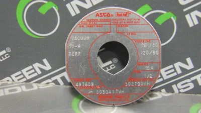 ASCO 8030A17VH Red Hat Solenoid Coil Used