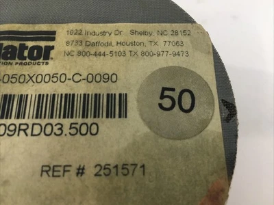 NEW Purolator CP50009RD03.500