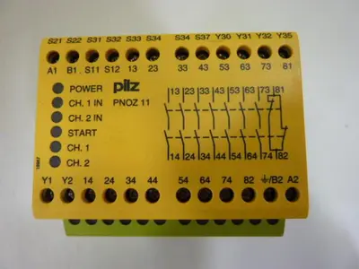 USED PILZ PNOZ1124VAC24VDC7N/O1N/C
