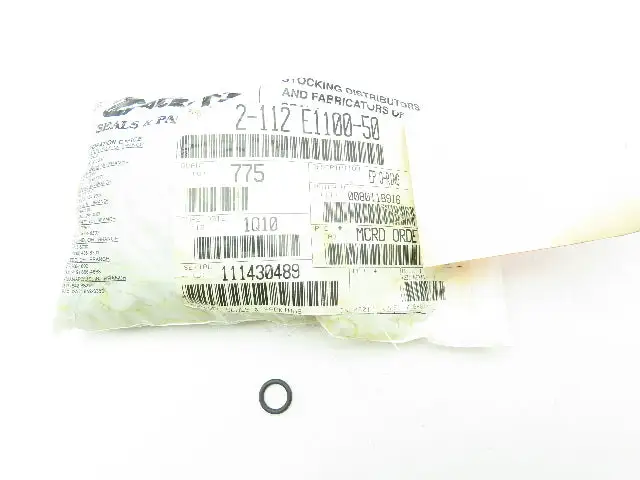 Zatkoff 2-112 E100-50 EP O-Ring Black 1/2" ID x 11/16" OD x 3/32"  LOT OF 775